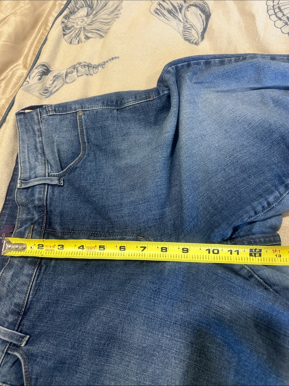 NYDJ Cropped Ankle Jeans in Medium Blue Wash - Picture 14 of 15